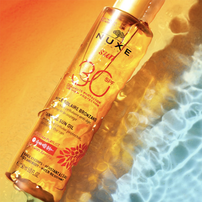 Huile Solaire Bronzante SPF30