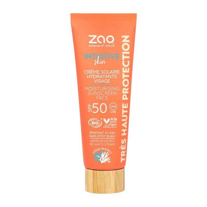 Crème Solaire Visage Hydratante Bio SPF50