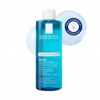 KERIUM DOUX SHAMPOOING GEL.