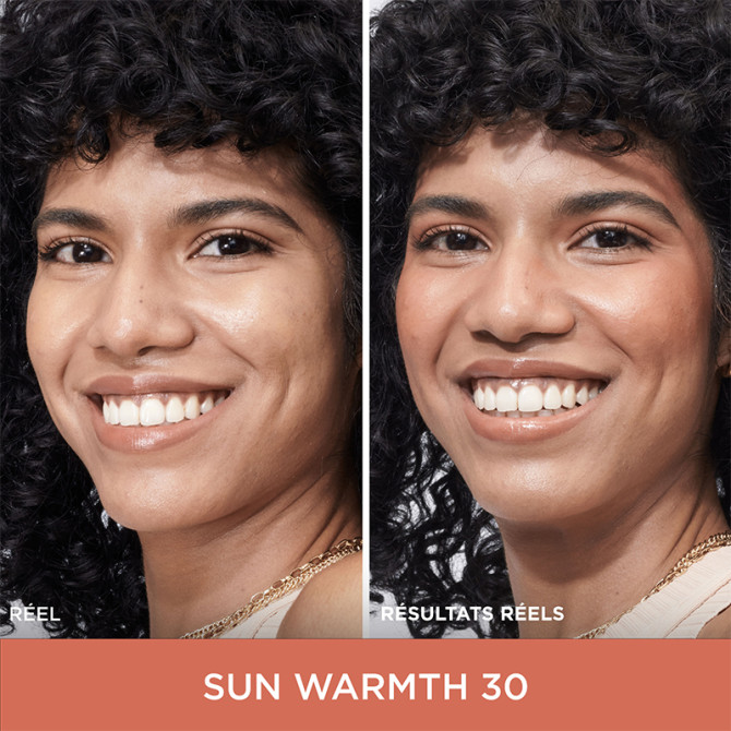 Confidence in a Sun Blush Sun Warmth 30