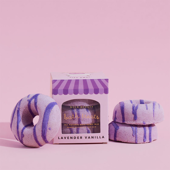 Bath Treats Trio Set Lavender Vanilla