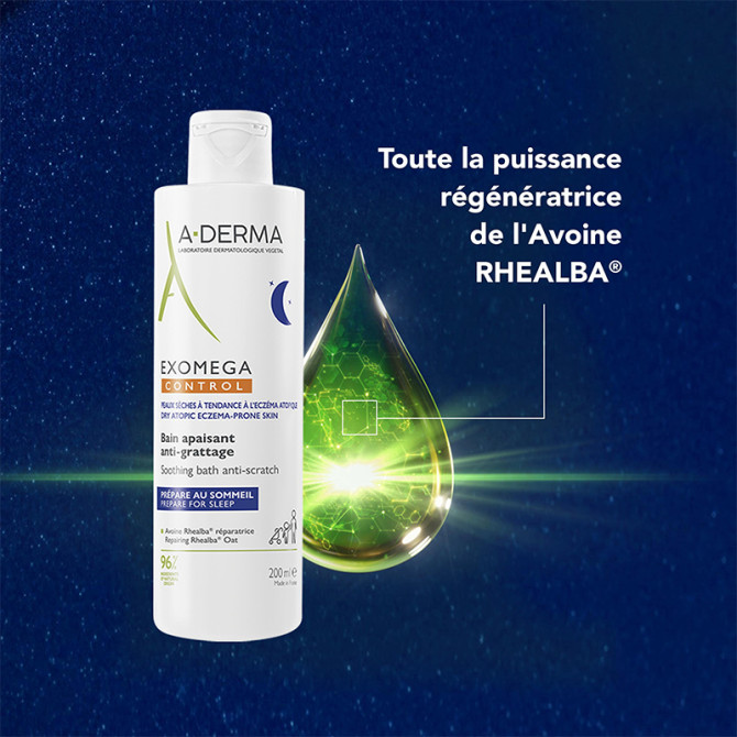 Exomega Control Beruhigendes Anti-Juckreiz-Bad