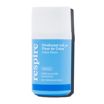 Desodorante en roll-on de flor de algodón