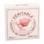 Zeep met roze Himalayazout