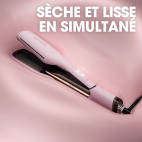 GHD Duet Style roze stijltang met föhn