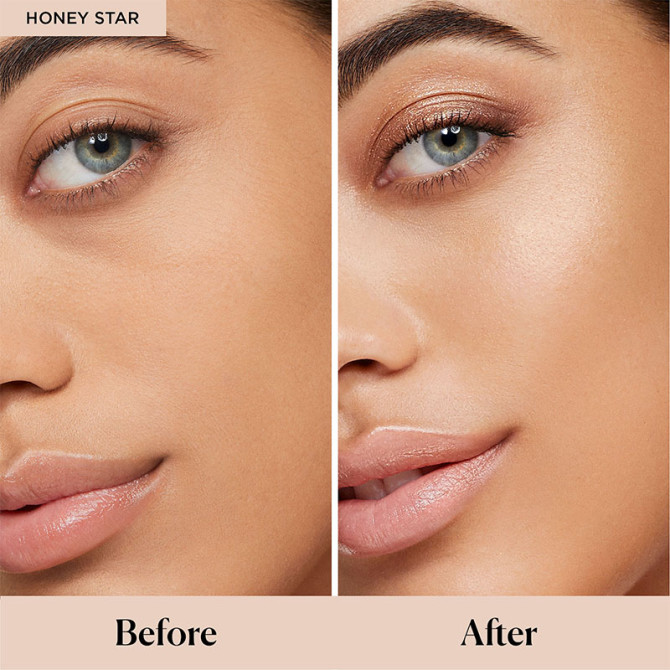 Cipria fissante traslucida in polvere libera - Light Catcher Honey Star