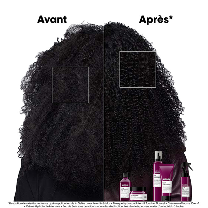 CURL EXPRESSION CREME HYDRATANTE LONGUE DUREE