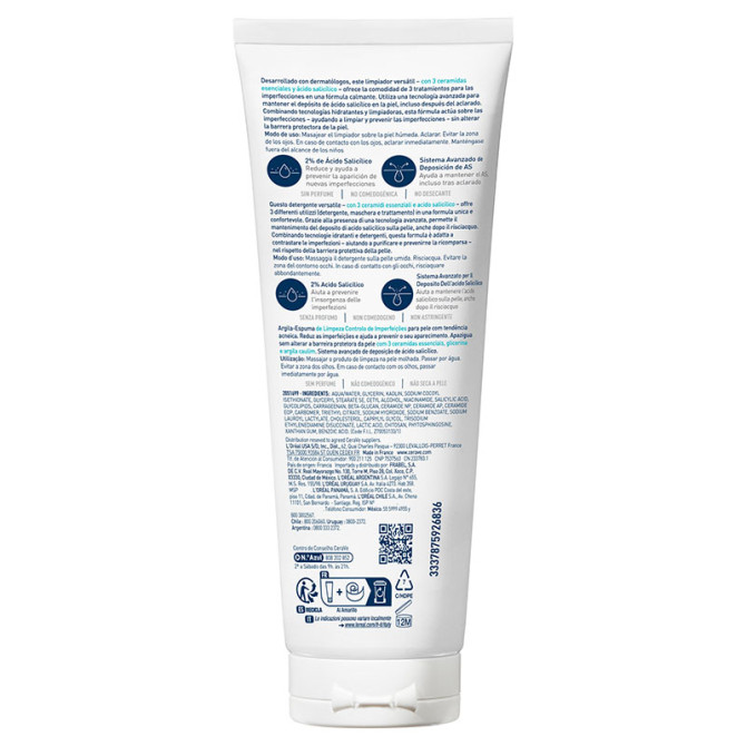 Argile-Moussante Nettoyante Anti-imperfections