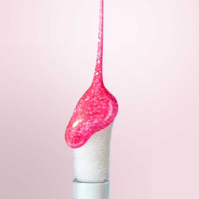 Bálsamo labial Rose Glow Gloss - N.º 2 PINK PONG