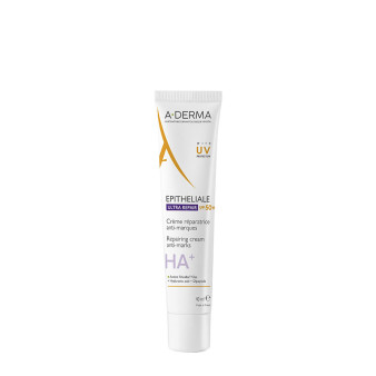 Reparierende Creme gegen Hautunebenheiten LSF 50+