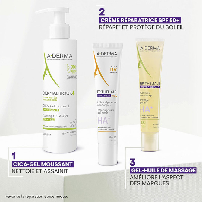Crème Réparatrice Anti-Marques SPF50+