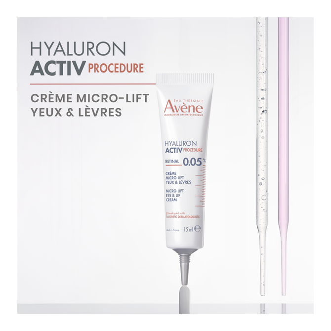 Micro-Lift-Creme für Augen und Lippen – 0,05 % Retinal