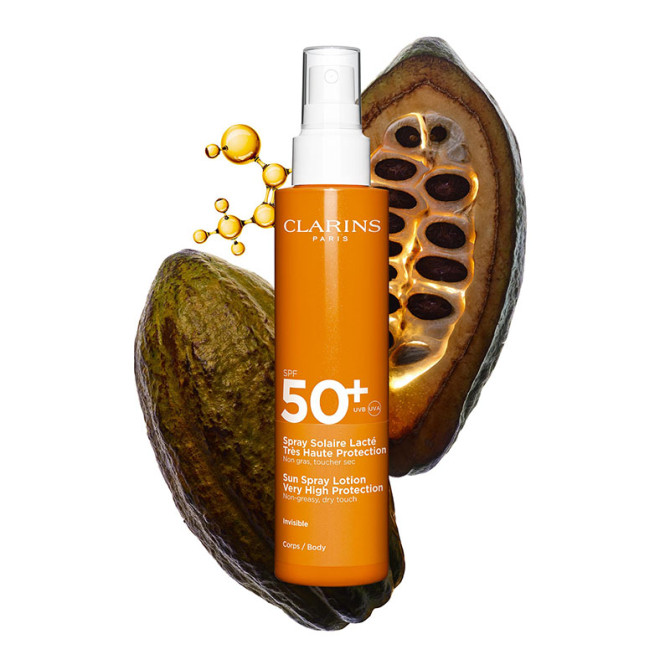 Spray Solaire Lacté Très Haute Protection Corps SPF50+