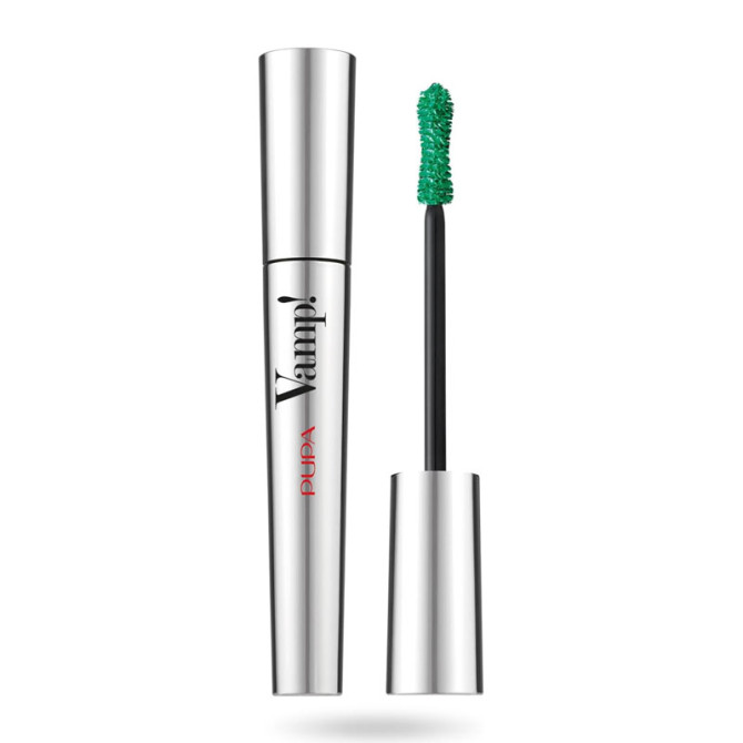 Máscara de pestañas Vamp! verde militar