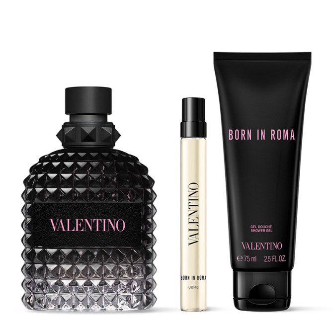 Geschenkset „Born In Roma Uomo“