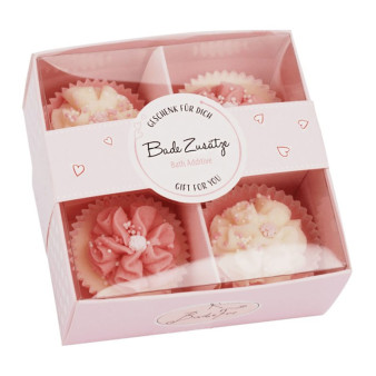 Coffret de 4 Cakes Crémeux Pour Le Bain