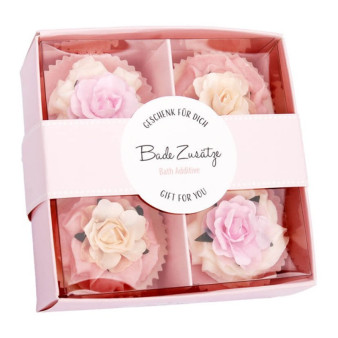 Coffret de 4 Cakes Crémeux Pour Le Bain