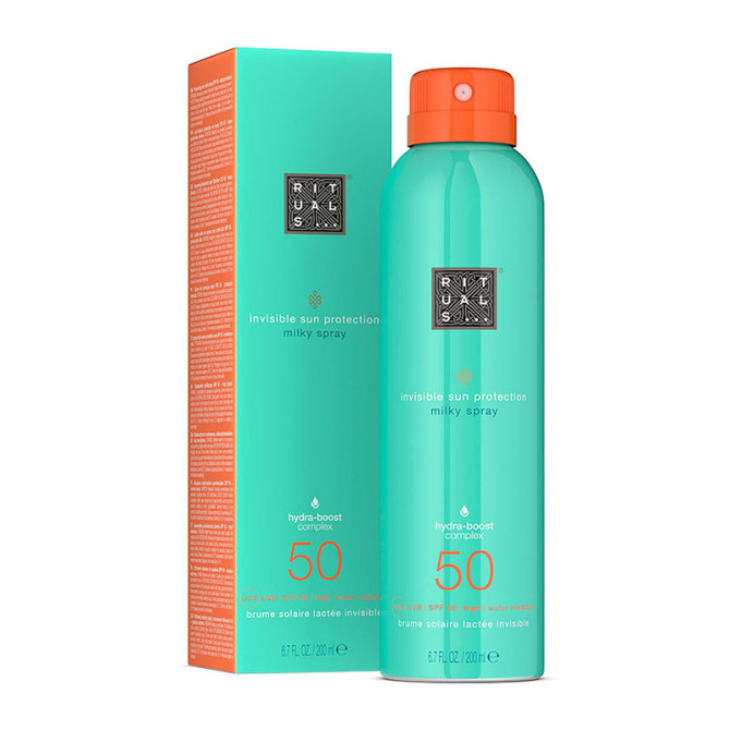 Milchiges Sonnenspray LSF 50