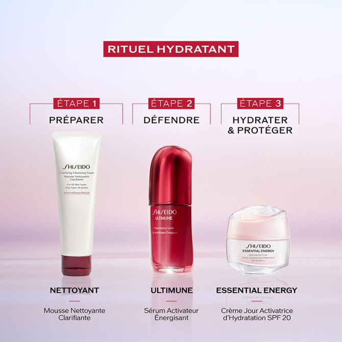 Essential Energy - Crema de día hidratante activadora SPF 20, 50 ml