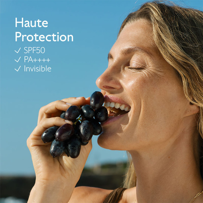 Onzichtbare spray met hoge beschermingsfactor SPF50