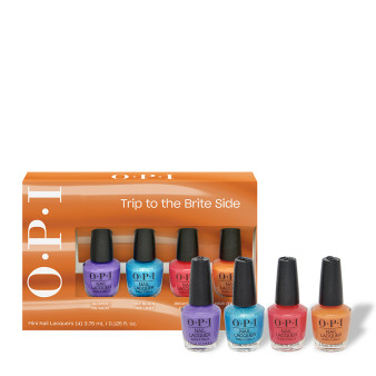 Set de 4 esmaltes de uñas en formato mini