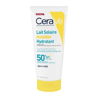 Lait Solaire Invisible Hydratant SPF50+ Haute Protection 177 ml