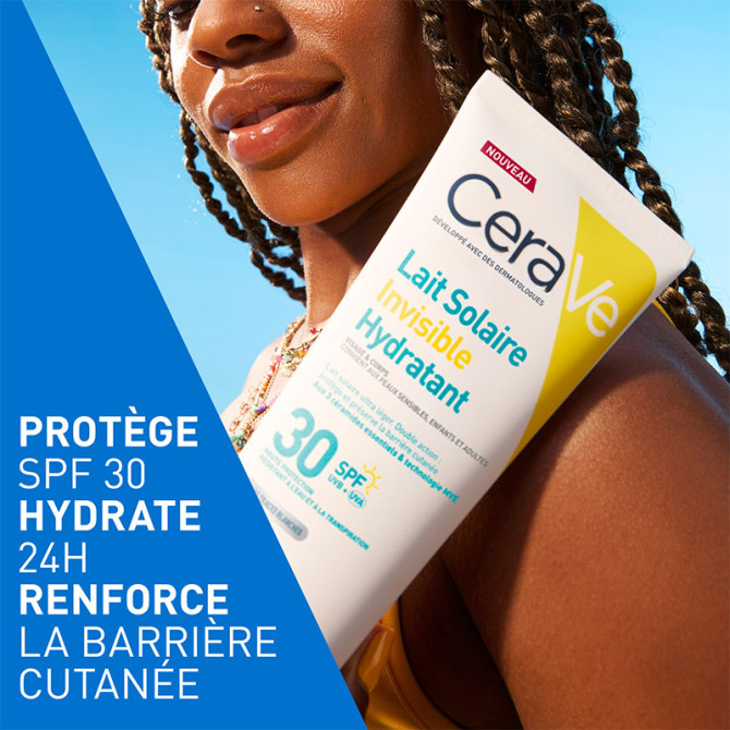 Lait Solaire Invisible Hydratant SPF30 Haute Protection 75 ml