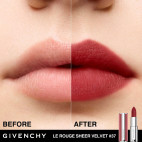 LE ROUGE SHEER VELVET