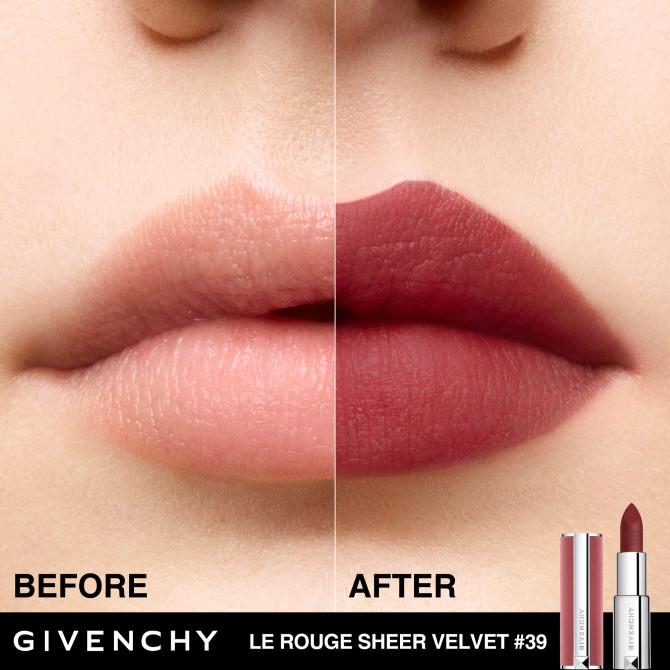 LE ROUGE SHEER VELVET