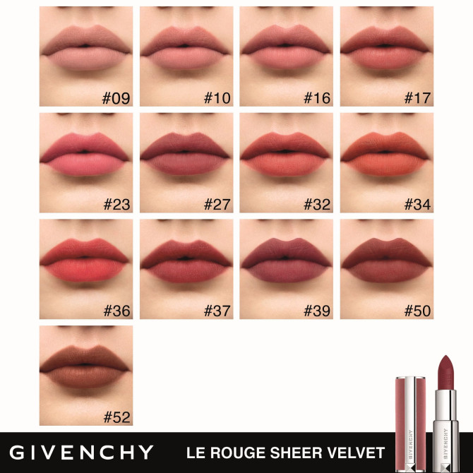 LE ROUGE SHEER VELVET