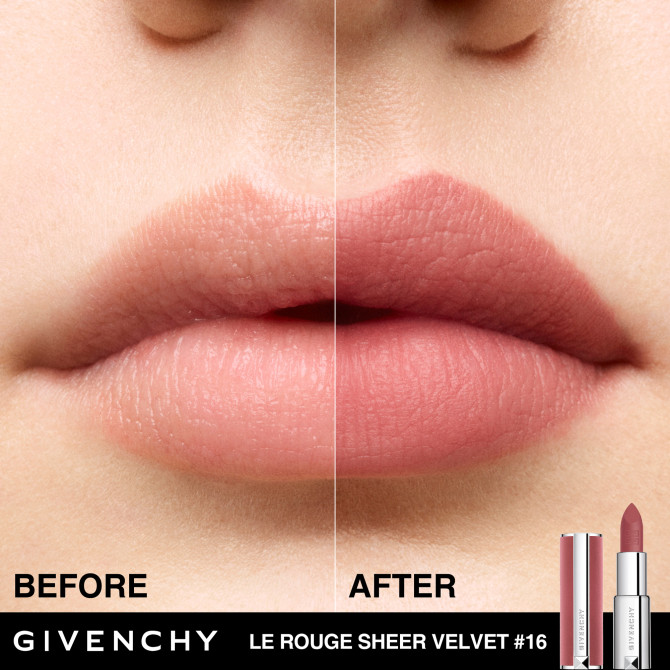 LE ROUGE SHEER VELVET