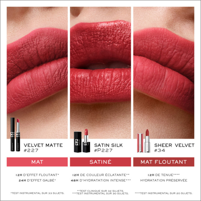 LE ROUGE SHEER VELVET