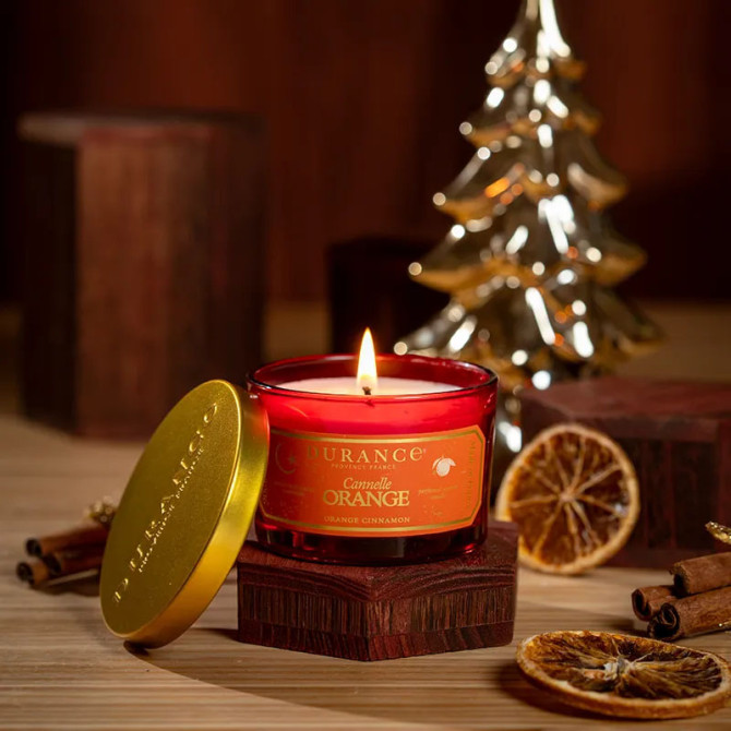 Petite Bougie de Noël Parfumée