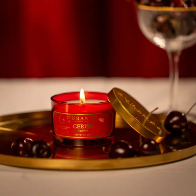 Petite Bougie de Noël Parfumée