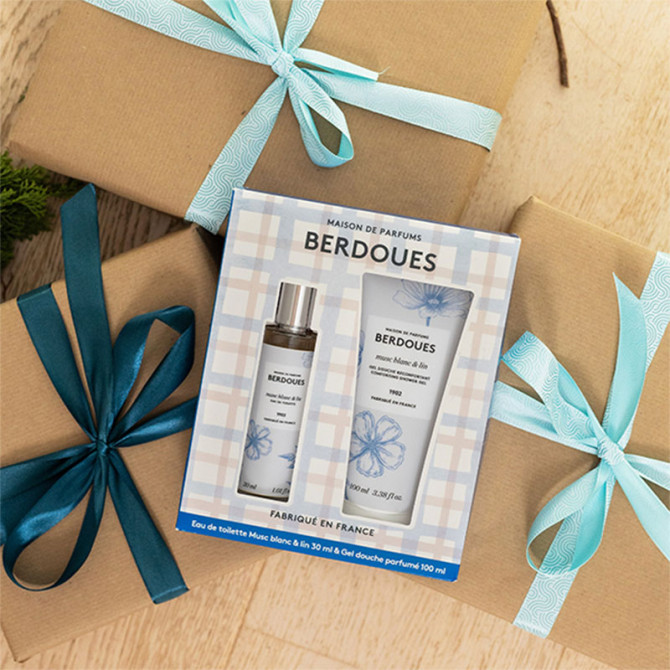Coffret Musc Blanc & Lin