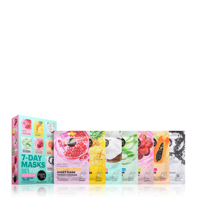 Coffret 7 Masques Tissus