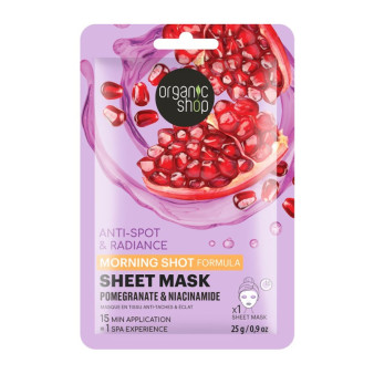 Masque Tissu Grenade et Niacinamide