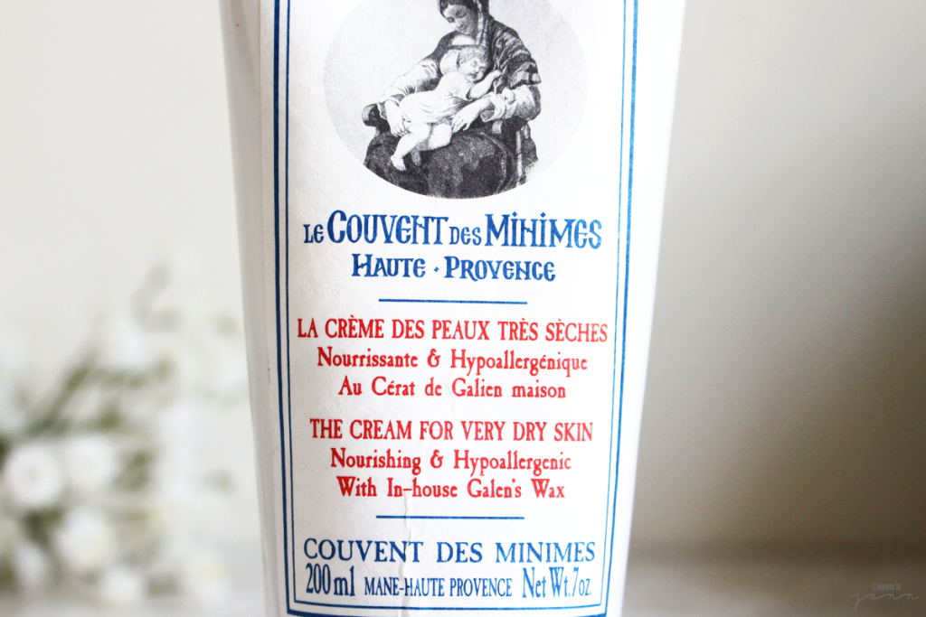 Baume d'amour (Le couvent des Minimes) : La Crème des Peaux Très Sèches ?