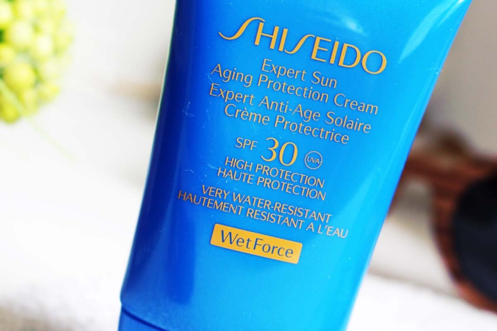 Expert Anti-Age Solaire SPF 30 de Shiseido : la crème qui va m'accompagner cet été