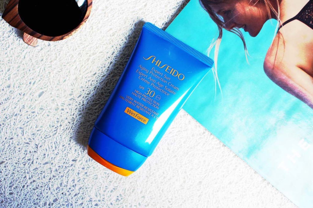 Expert Anti-Age Solaire SPF 30 de Shiseido : la crème qui va m'accompagner cet été