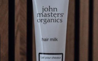 Lait bio pour cheveux rose & abricot de John Masters Organics