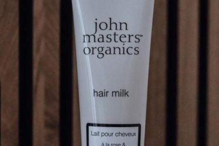 Lait bio pour cheveux rose & abricot de John Masters Organics