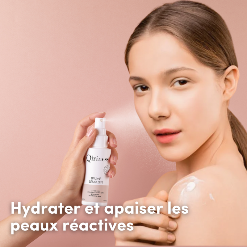 Hydrater et apaiser les peaux réactives