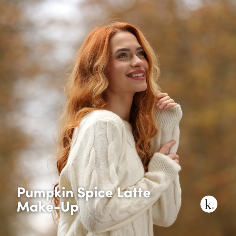 Pumpkin Spice Latte Make-up.