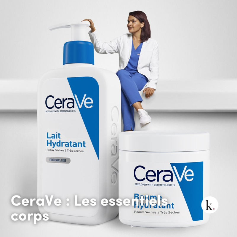 CeraVe : Les essentiels corps