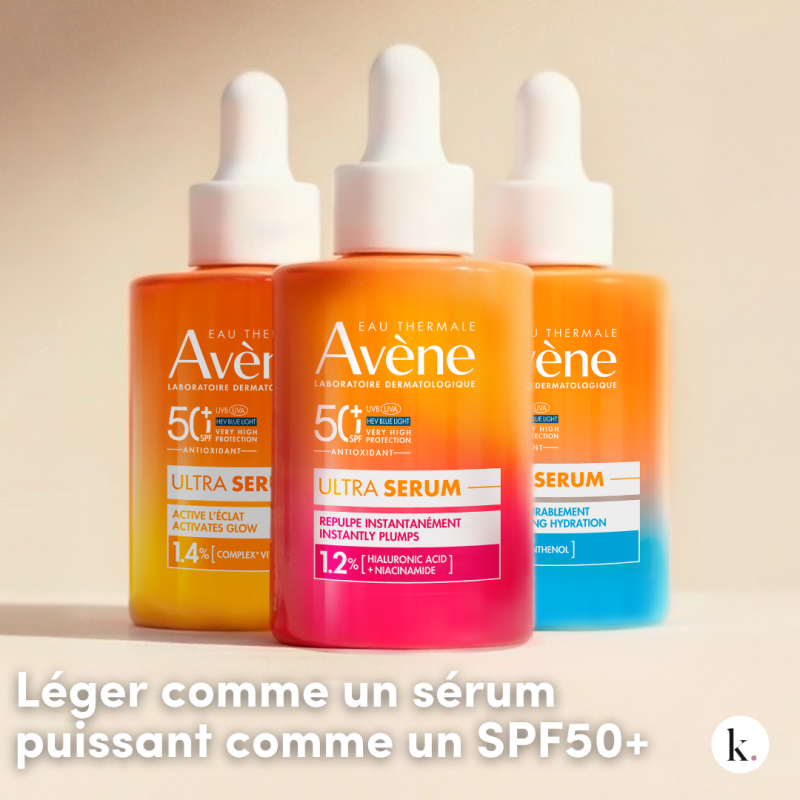 Léger comme un sérum puissant comme un SPF50+