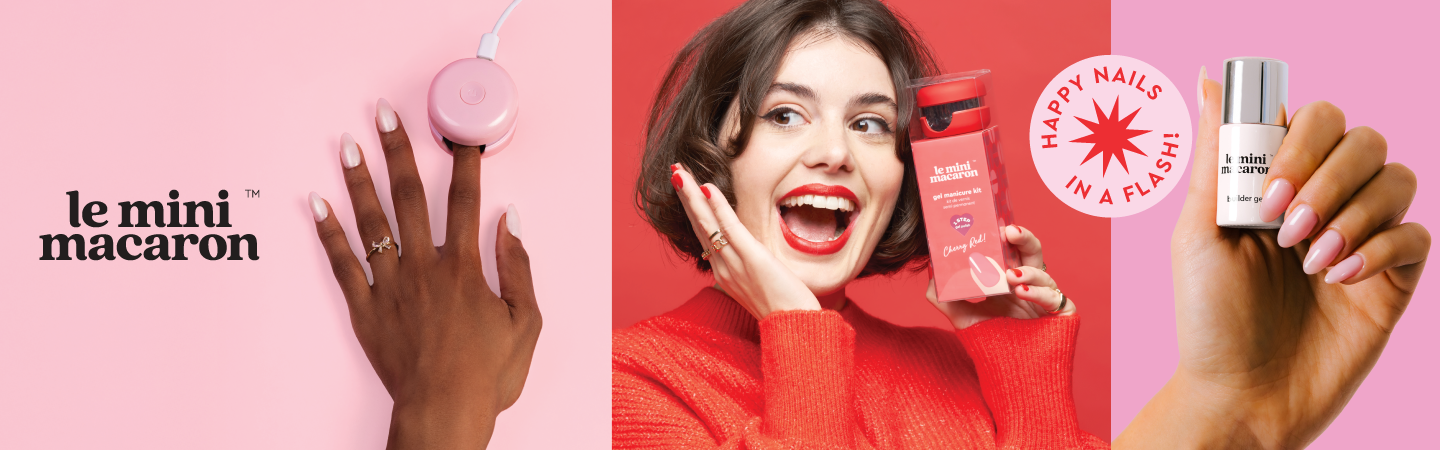 Le Mini Macaron Kit Vernis Semi-Permanent Fairy Floss