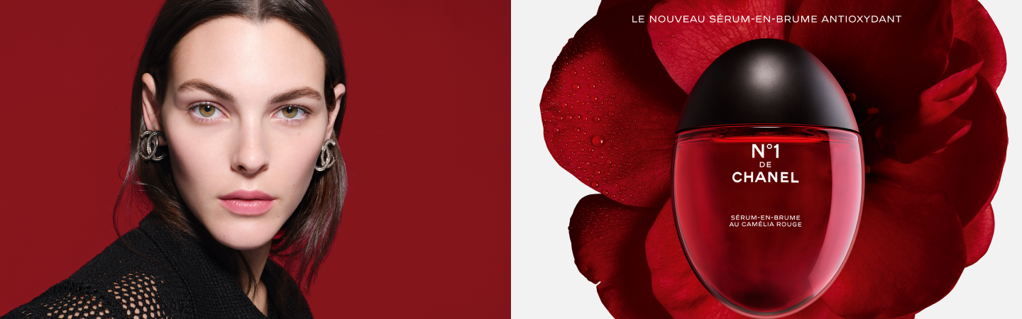 CHANEL N&deg;1 DE CHANEL S&Eacute;RUM-EN-BRUME AU CAM&Eacute;LIA ROUGE