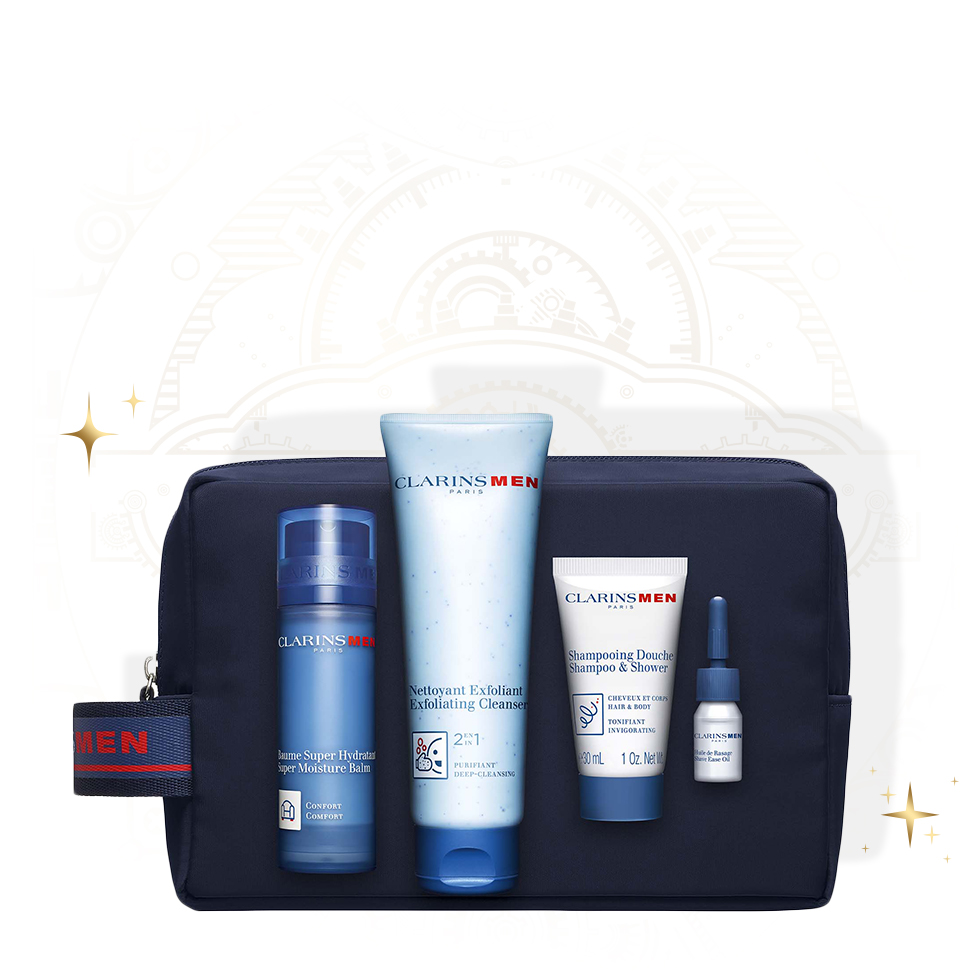 Coffret soins hommes Clarins